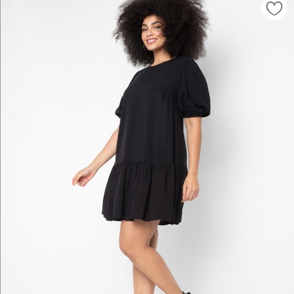 Eloquii Dresses & Skirts - Black swing dress